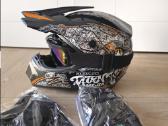 Pilno veido BMX, paspirtukų šalmas m 57-58cm