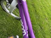 Woom 2 violetinis dviratis - nuotraukos Nr. 3