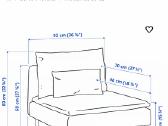 Parduodu Ikea sofos dalį.