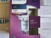 Philips 3000k 4.9w LED lemputes (16vnt)