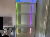 Ikea Best spintelė su lentynomis ir LED apšvietim - nuotraukos Nr. 2