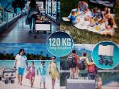 Įvairūs nauji transportavimo karučiai-vežimėliai
