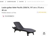 2 Keter Pacific lauko gultai – 120 € už abu - nuotraukos Nr. 7