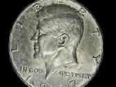 JAV sidabriniai pusdoliai (1963 m. ir 1967 m.) Ms - nuotraukos Nr. 3