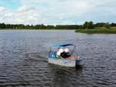 Chill-boat Trio elektrinis katamaranas - nuotraukos Nr. 5