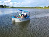 Chill-boat Trio elektrinis katamaranas - nuotraukos Nr. 7
