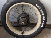 Ratas su varikliu fatbike dviračio variklis 20x4 - nuotraukos Nr. 2