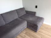 Veliūrinio audinio sofa-lova. - nuotraukos Nr. 3