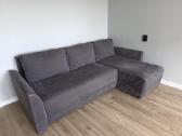 Veliūrinio audinio sofa-lova. - nuotraukos Nr. 6
