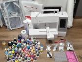 Janome 550e Memory Craft - didžiulis komplektas