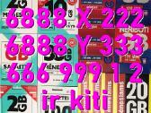 Daug tel. numerių 00013 00077 00088 00099 99000