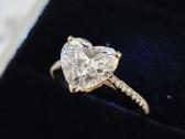 14 kt geltono Aukso Žiedas su 3.05ct Deimantu - nuotraukos Nr. 2