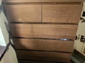 Nauja Ikea Malm komoda (6 stalčių, 80123cm) - nuotraukos Nr. 2