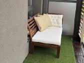 Lauko sofa iš Ikea