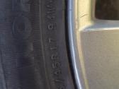 Toyota 4vnt R17 ratlankiai su vasarinėmis padangom - nuotraukos Nr. 2