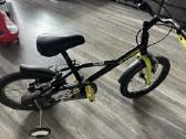 Btwin Kids years Dark Hero bike Black Green, 16 - nuotraukos Nr. 2