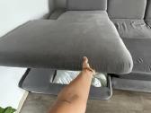 Kampinė sofa lova - nuotraukos Nr. 4