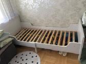 Ikea Lova Sundvik su grotelėmis (80x200)