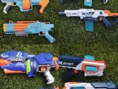 Įvairūs Nerf šautuvai