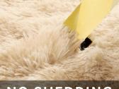 Švelnus kailinis beige kilimas 275x370 - nuotraukos Nr. 7