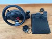 Logitech Driving Force GT žaidimų vairas + pėdalai