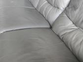 Odinė 3-vietė sofa ir fotelis su redlaineriais - nuotraukos Nr. 5