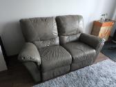 Odinė 3-vietė sofa ir fotelis su redlaineriais - nuotraukos Nr. 10