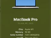 Apple MacBook Pro 13 M1 16gb 256gb - nuotraukos Nr. 4