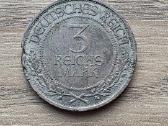 1926 metų Vokietija 3 reichsmarkės A Liubekas