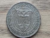 1926 metų Vokietija 3 reichsmarkės A Liubekas - nuotraukos Nr. 2