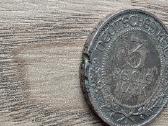 1926 metų Vokietija 3 reichsmarkės A Liubekas - nuotraukos Nr. 3