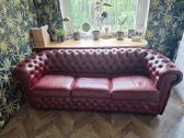 Chesterfield baldai komplektas sofa fotelis - nuotraukos Nr. 4