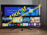 75 inch 190cm smart LG 4k TV televizorius 2021m