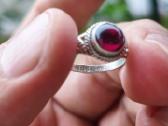 Sidabrinis žiedas su natūraliu Rhodolite Granatu - nuotraukos Nr. 4