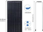 Lankstus saules moduliai paneles 200w - nuotraukos Nr. 5