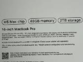 MacBook Pro 16 M5 Max (48 GB RAM, 2 TB SSD) - nuotraukos Nr. 3