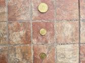 Rusijos imperijos aukso spalvos monetas