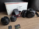 Canon EOS 7d Mark II komplektas su objektyvais