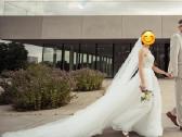 Anna Sposa vestuvinė suknelė + nuimamos rankovės