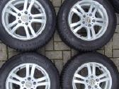 VW lieti ratai su žieminėm padangom R15