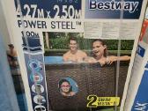 Bestway baseinas 4.27x2.5x1 m tik 1 sezoną naudota - nuotraukos Nr. 5