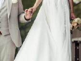 Anna Sposa vestuvinė suknelė + nuimamos rankovės - nuotraukos Nr. 2