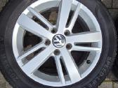 Originalūs VW diskai R16 su vasarinėm padangom - nuotraukos Nr. 7