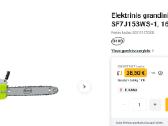 Elektrinis grandininis pjūklas Okko