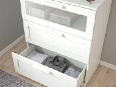 Ikea Brimnes komoda, balta, 3 stalčių - nuotraukos Nr. 4