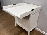 Ikea Sundvik vystymo stalas-komoda, baltas - nuotraukos Nr. 3