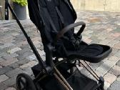Cybex e-priam“ vežimėlis – puikus rėmas su motorai
