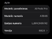 Airpods Pro 2 (modelis A3048) - nuotraukos Nr. 5