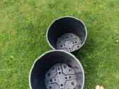 Tvirti plastikiniai vazonai „kloda“ 15l (11 vnt.) - nuotraukos Nr. 3