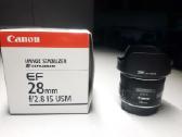 Canon Ef 28mm f/2.8 Is Usm objektyvas